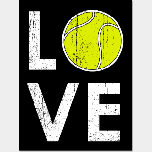 Love Tennis Posters and Art